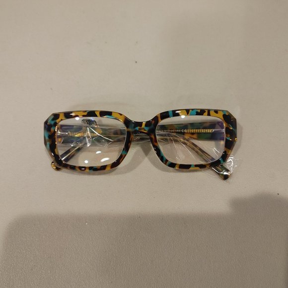 Retro square blue light blocking reading glasses oversized anti glare UV eyewear - Picture 1 of 12